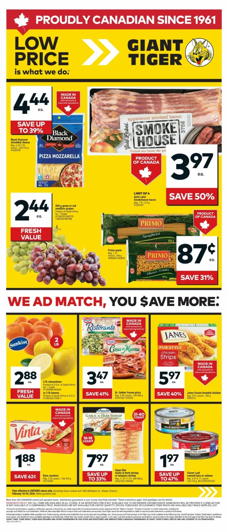 giant tiger flyer week-8