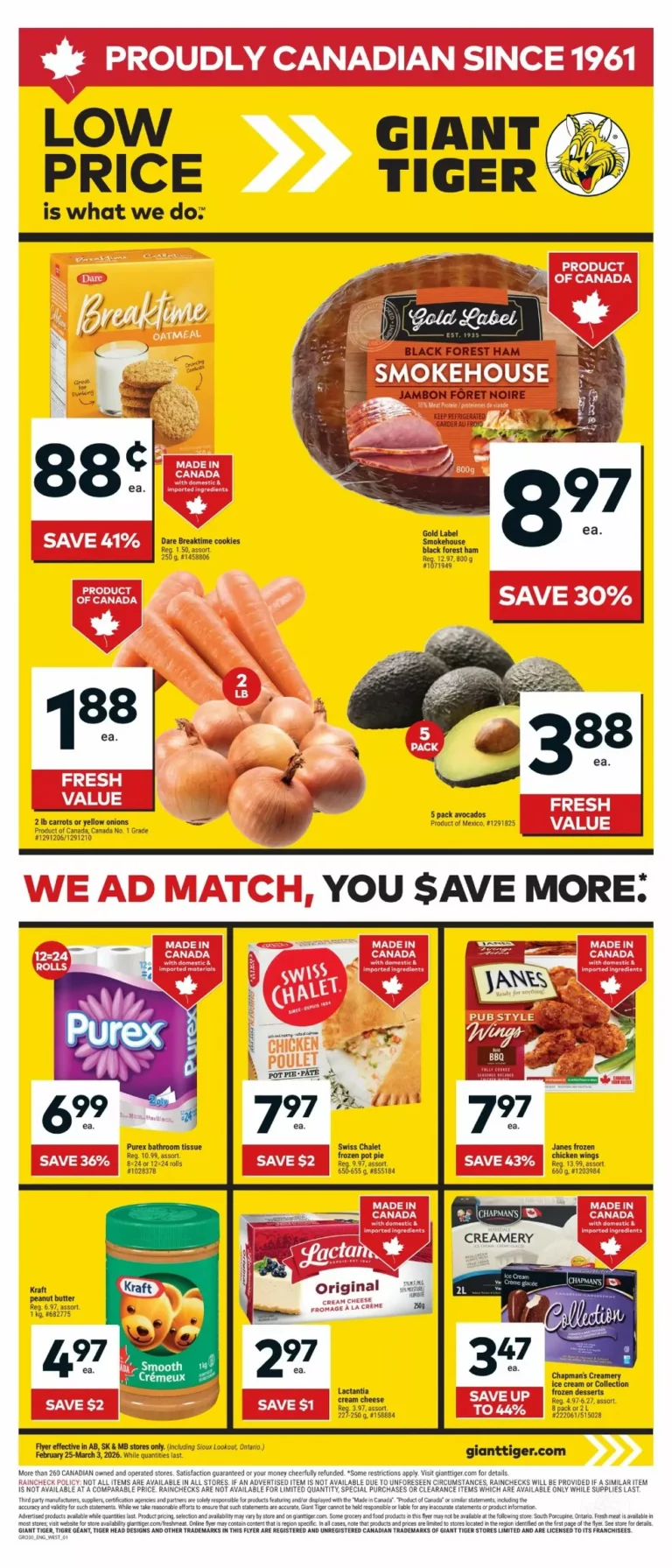 giant tiger flyer west- week-9