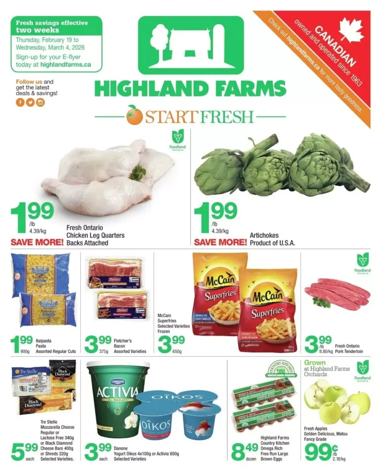 highland farms flyer week 8-9