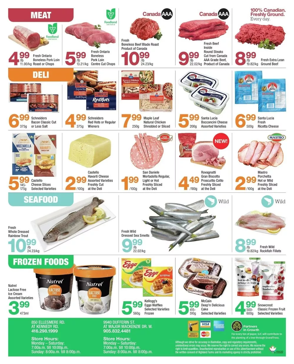 highland farms flyer february 19 march 4 4