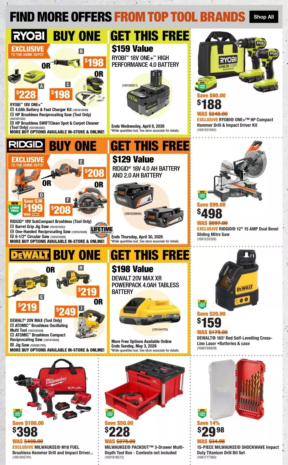 home depot flyer february 26 march 18 3