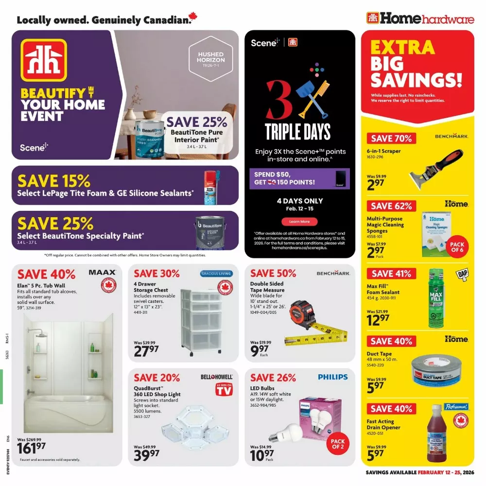Home Hardware Flyer Canada 26 February - 4 March, 2026 1 home hardware flyer week-7