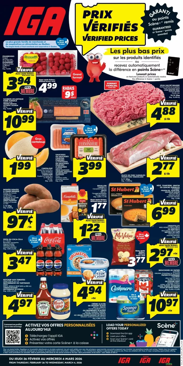 iga flyer week-9, iga circulaire
