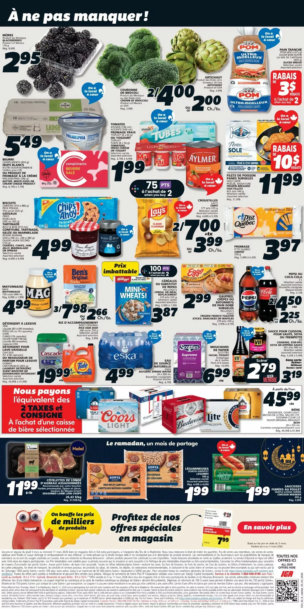 IGA Flyer Canada March 5 to March 11, 2026 2 iga flyer march 5 11 2 53732000