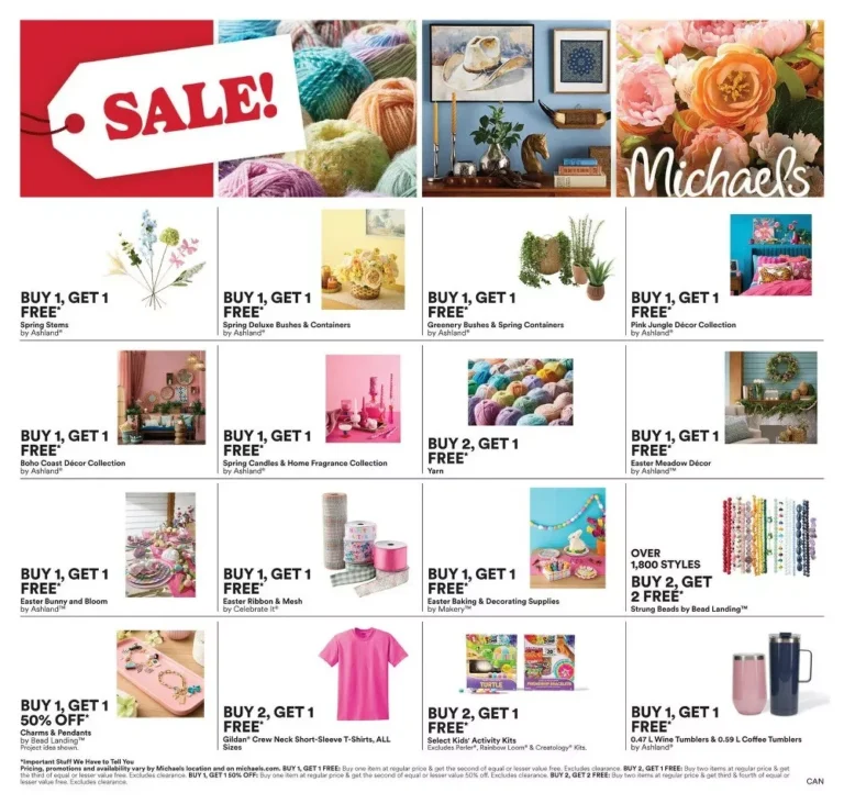 michaels flyer week-7