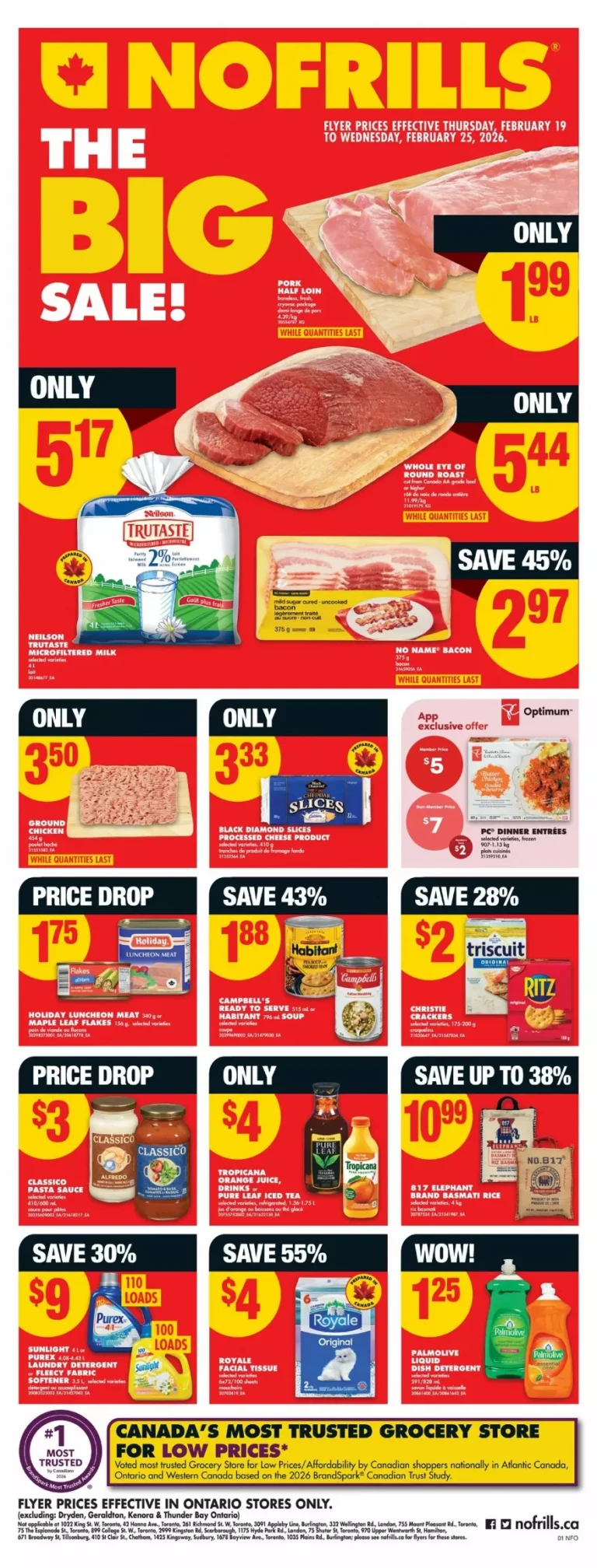 no ffrills flyer ont week-8