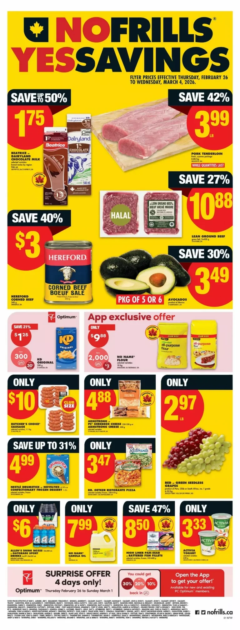 no frills flyer west week-9
