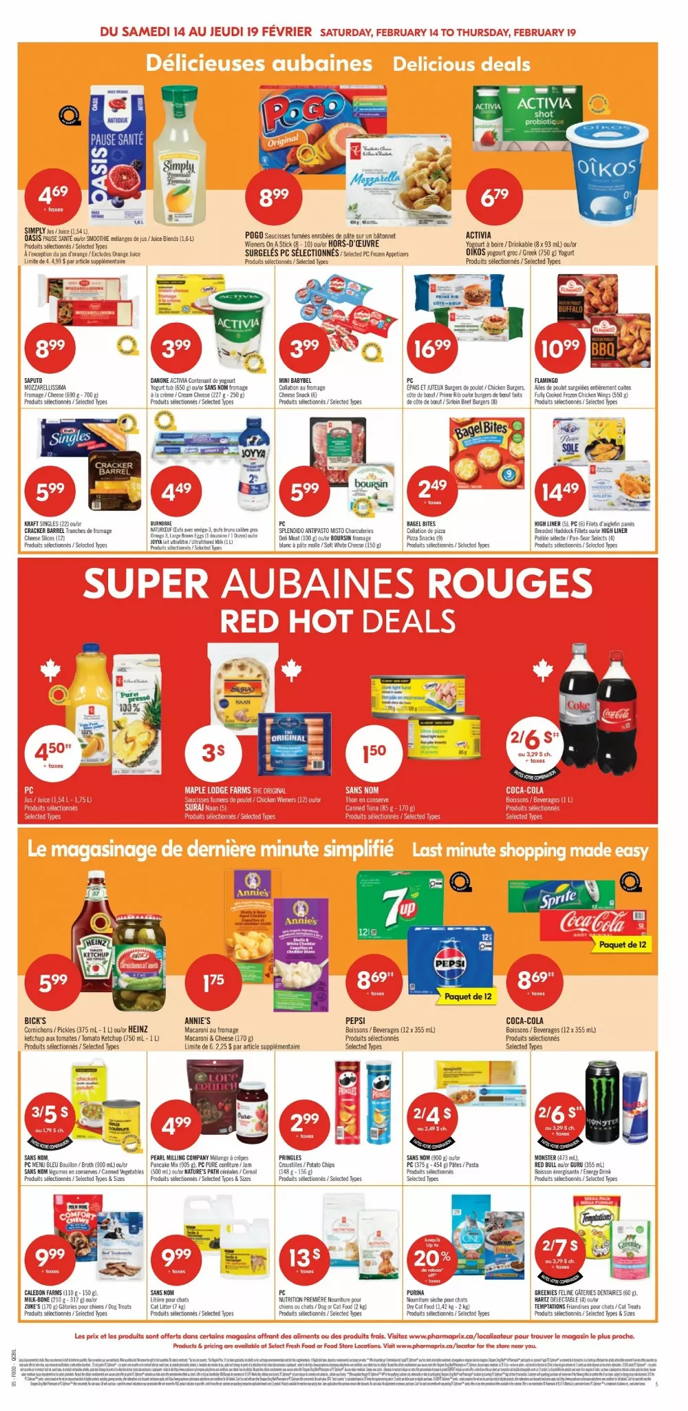 pharmaprix flyer february 14 19 10 49393689