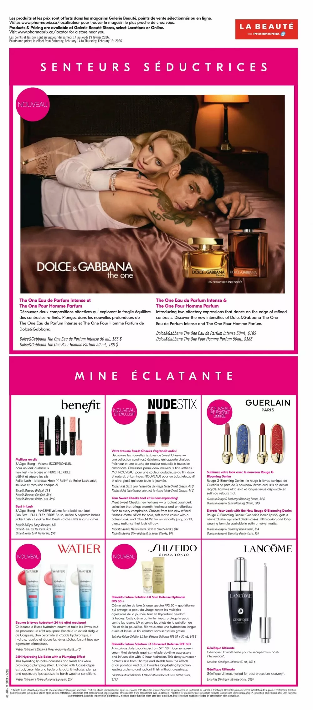 pharmaprix flyer february 14 19 14 09560718