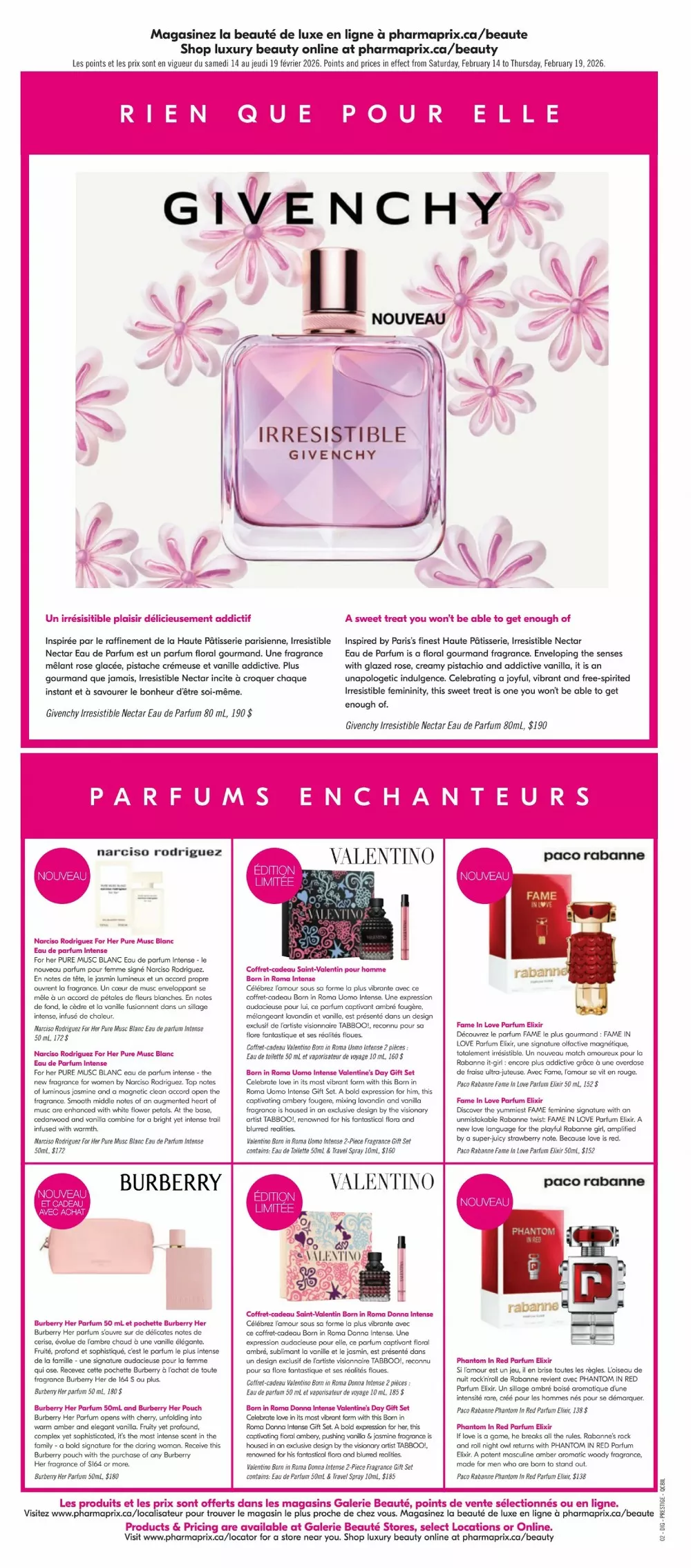 pharmaprix flyer february 14 19 15 59419085