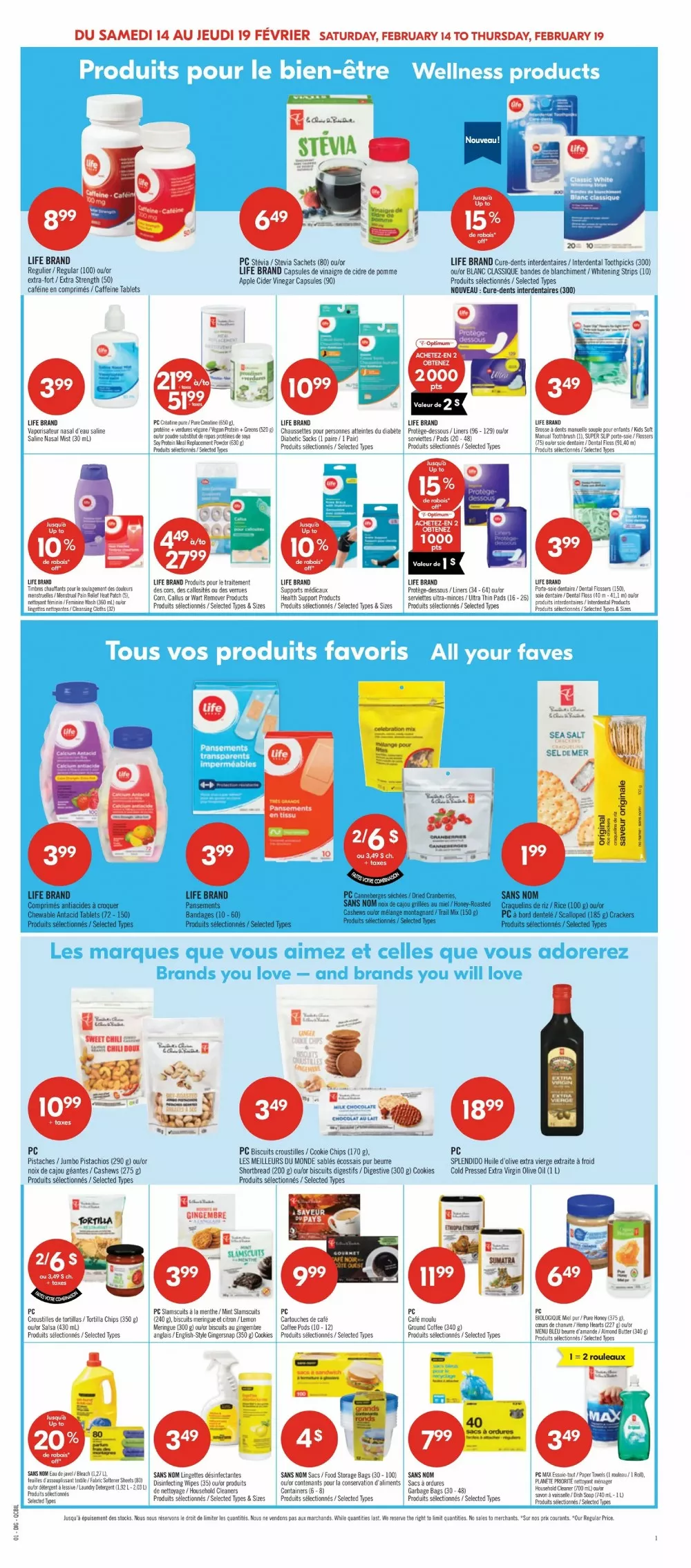 pharmaprix flyer february 14 19 17 74890704