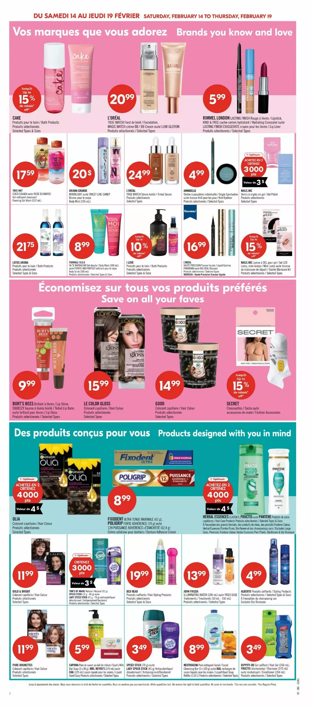 pharmaprix flyer february 14 19 20 02714814