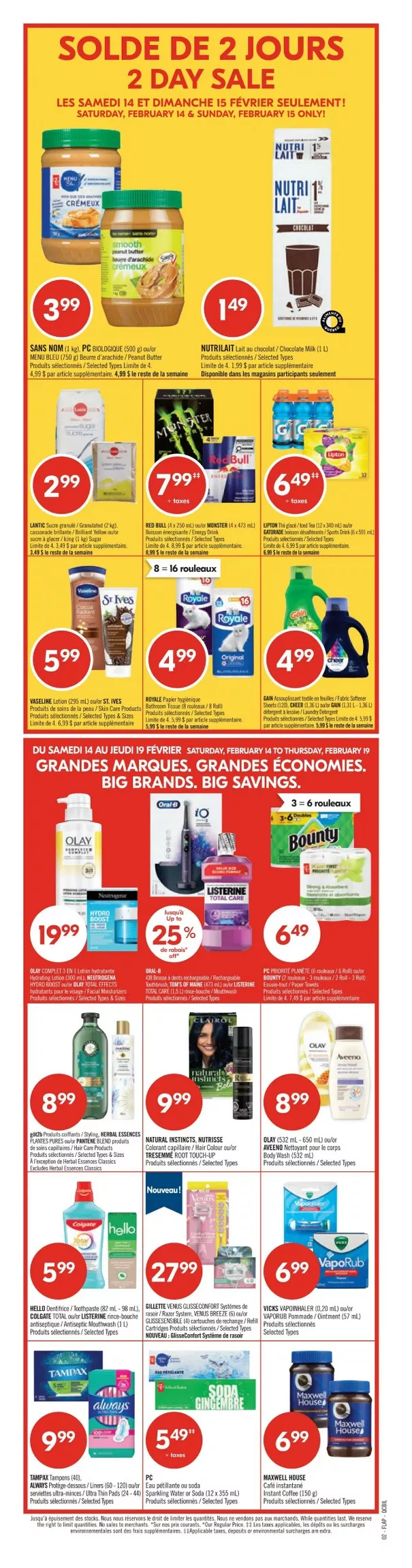 pharmaprix flyer february 14 19 4 59335220