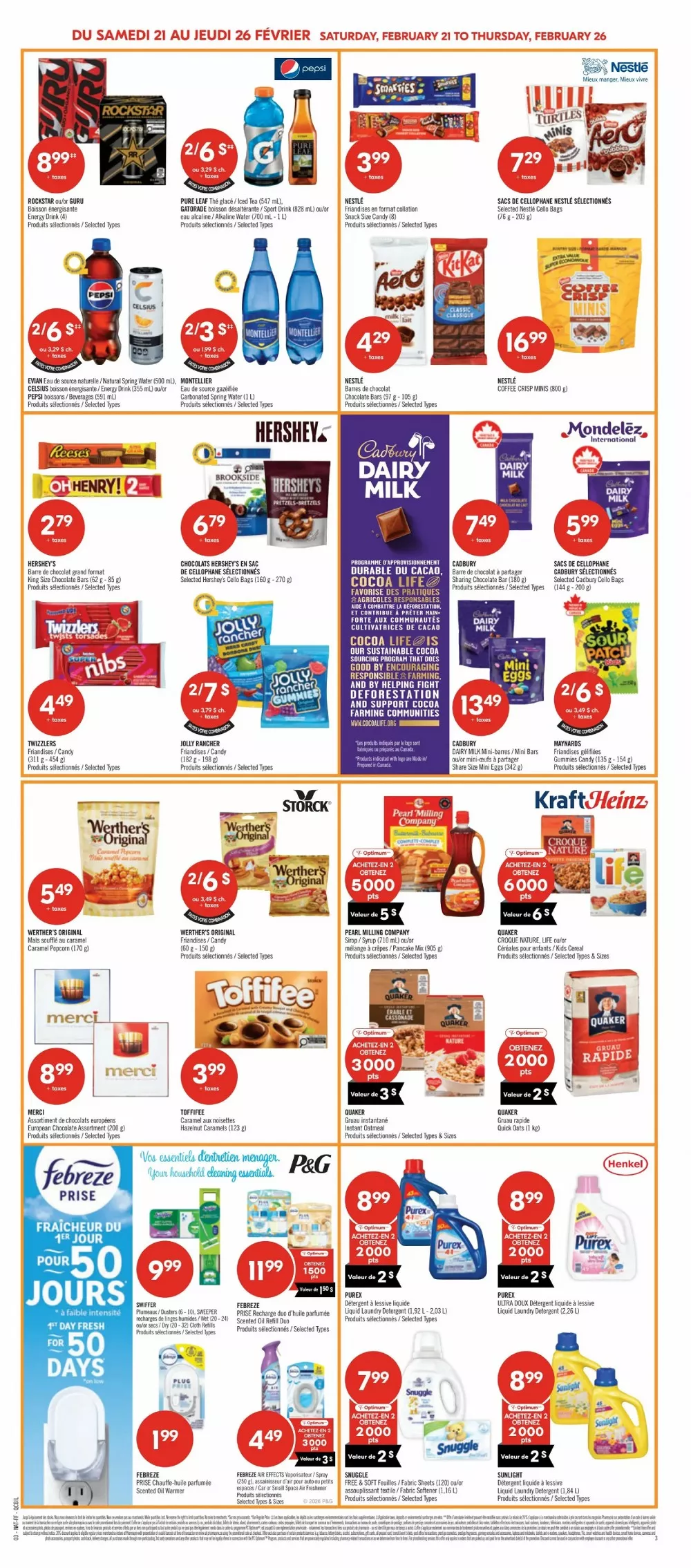 pharmaprix flyer february 21 26 10