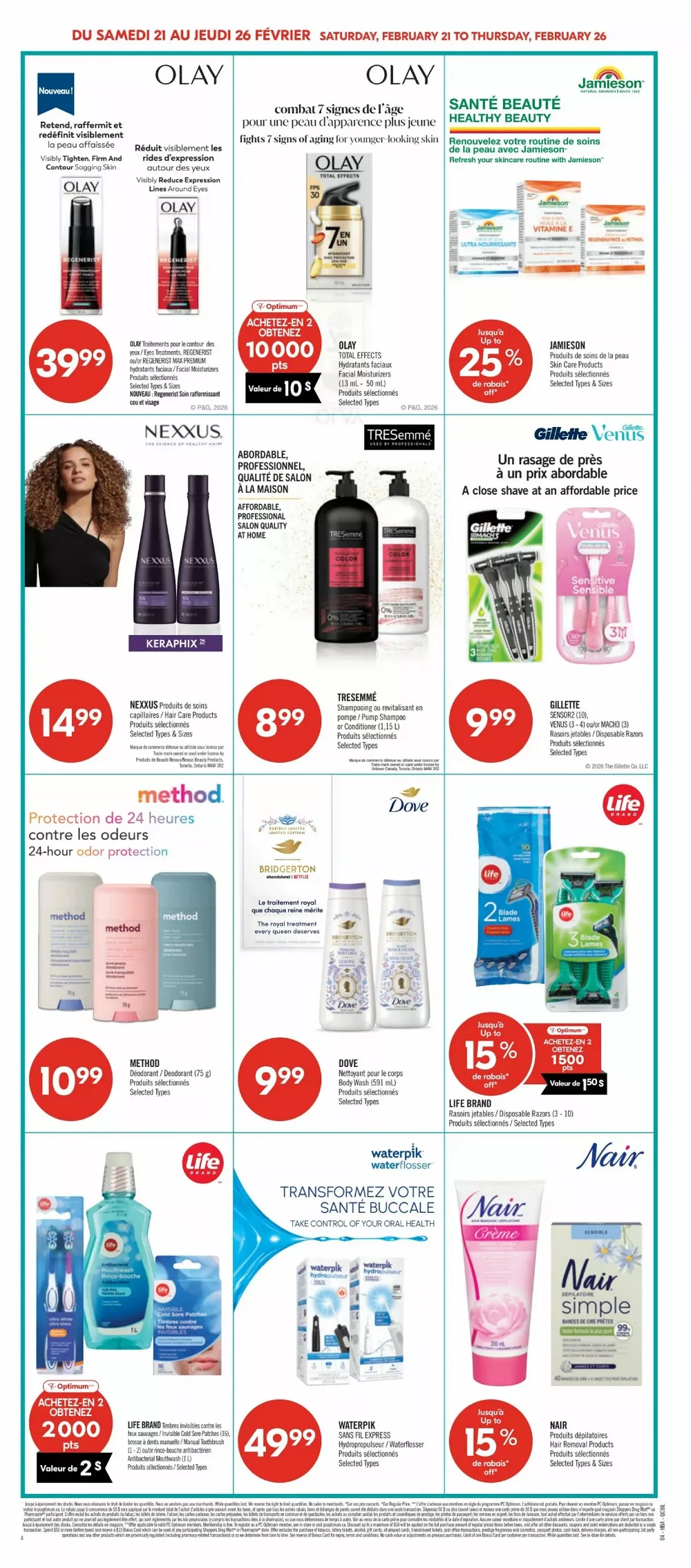 pharmaprix flyer february 21 26 13