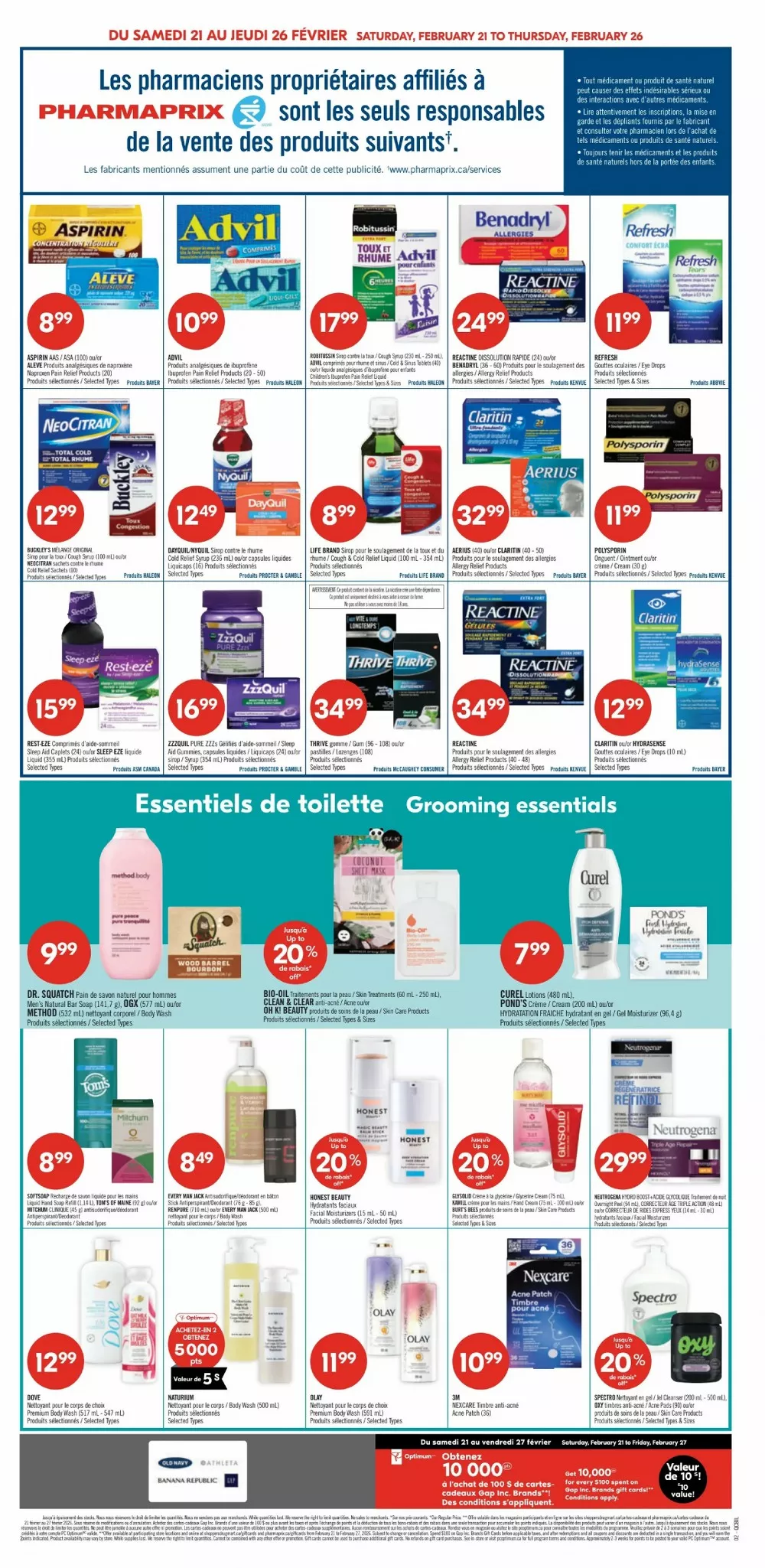 pharmaprix flyer february 21 26 2