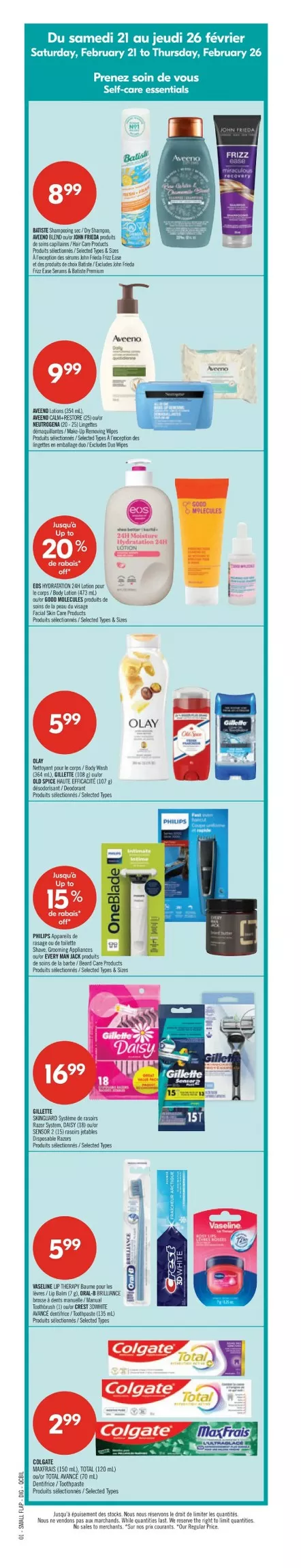 pharmaprix flyer february 21 26 3