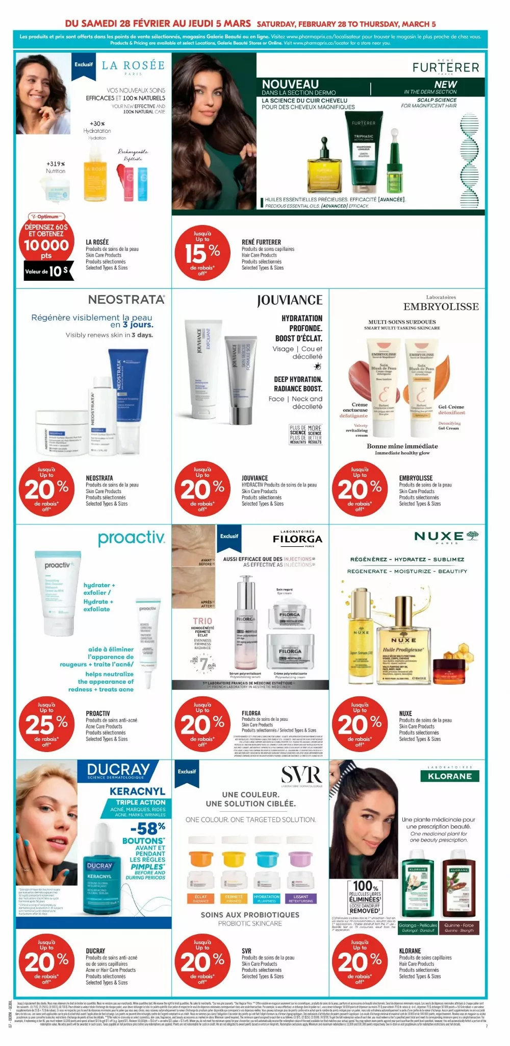 pharmaprix flyer february 28 march 5 13 04817136