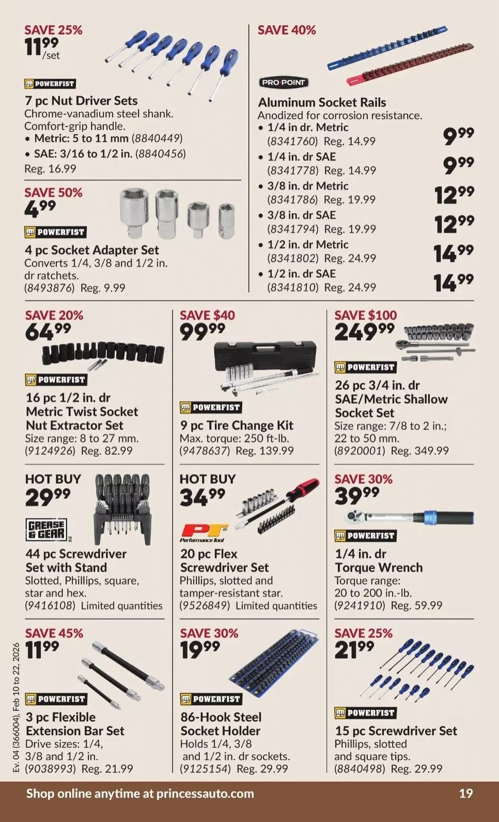 princess auto flyer feb 10 22 23