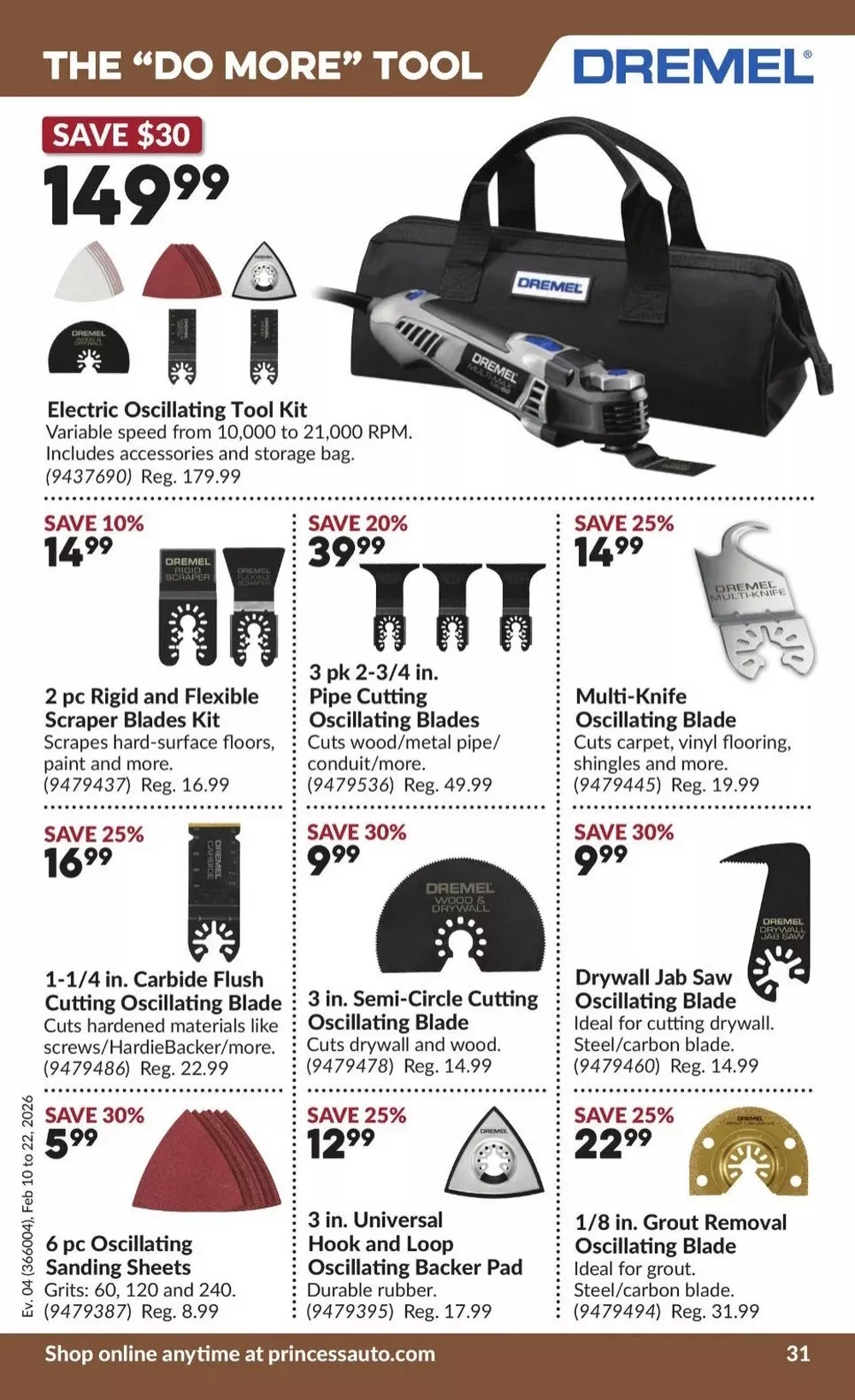 princess auto flyer feb 10 22 35