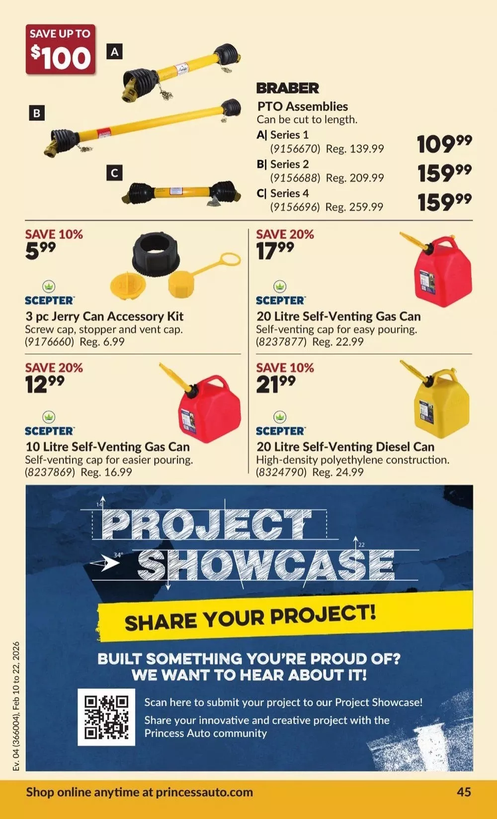 princess auto flyer feb 10 22 49