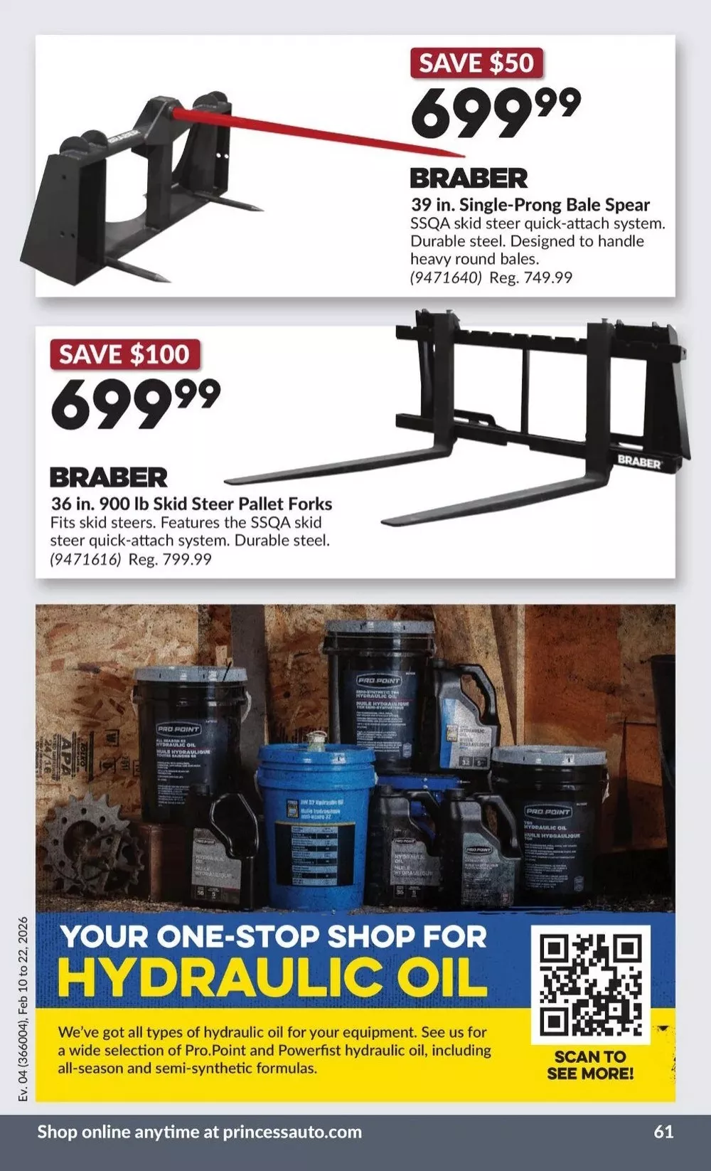 princess auto flyer feb 10 22 65