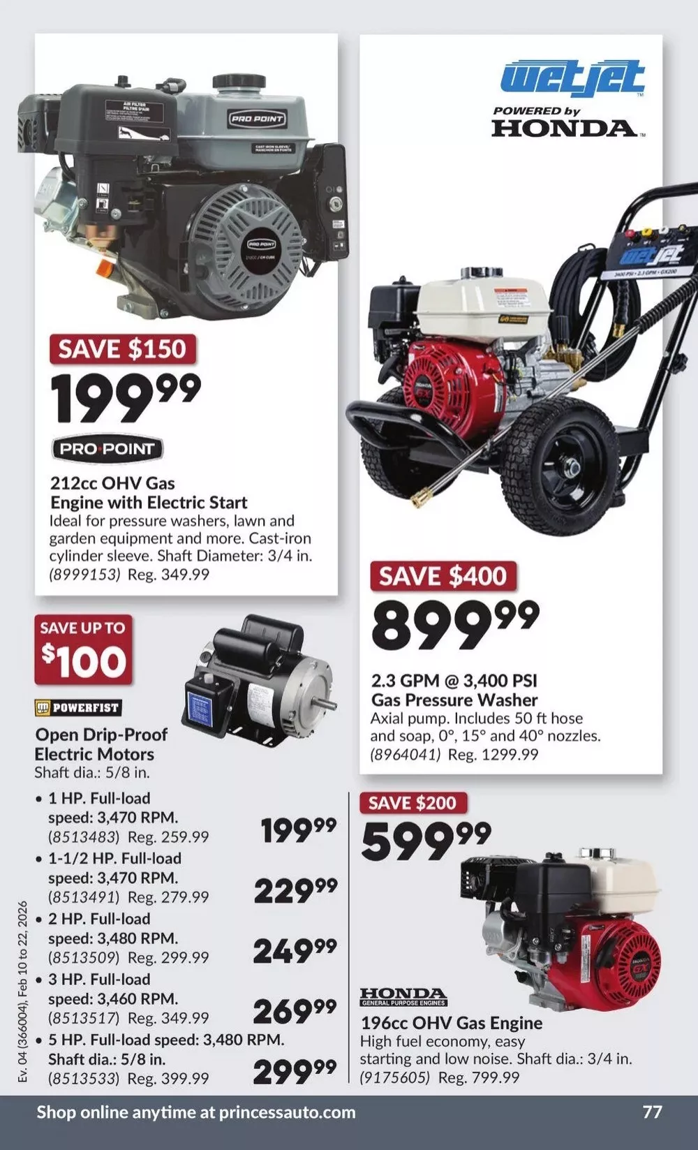 princess auto flyer feb 10 22 81