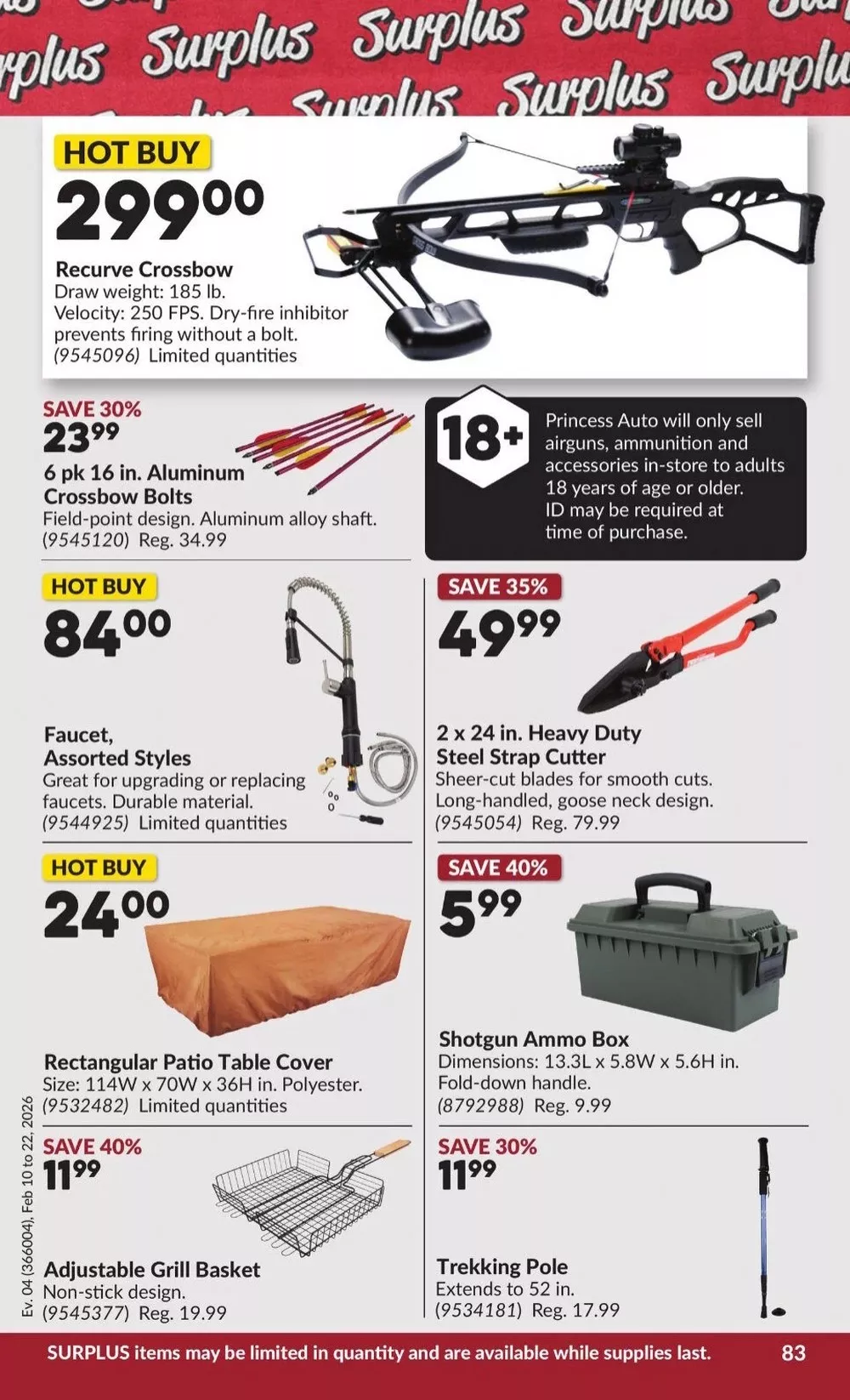 princess auto flyer feb 10 22 87