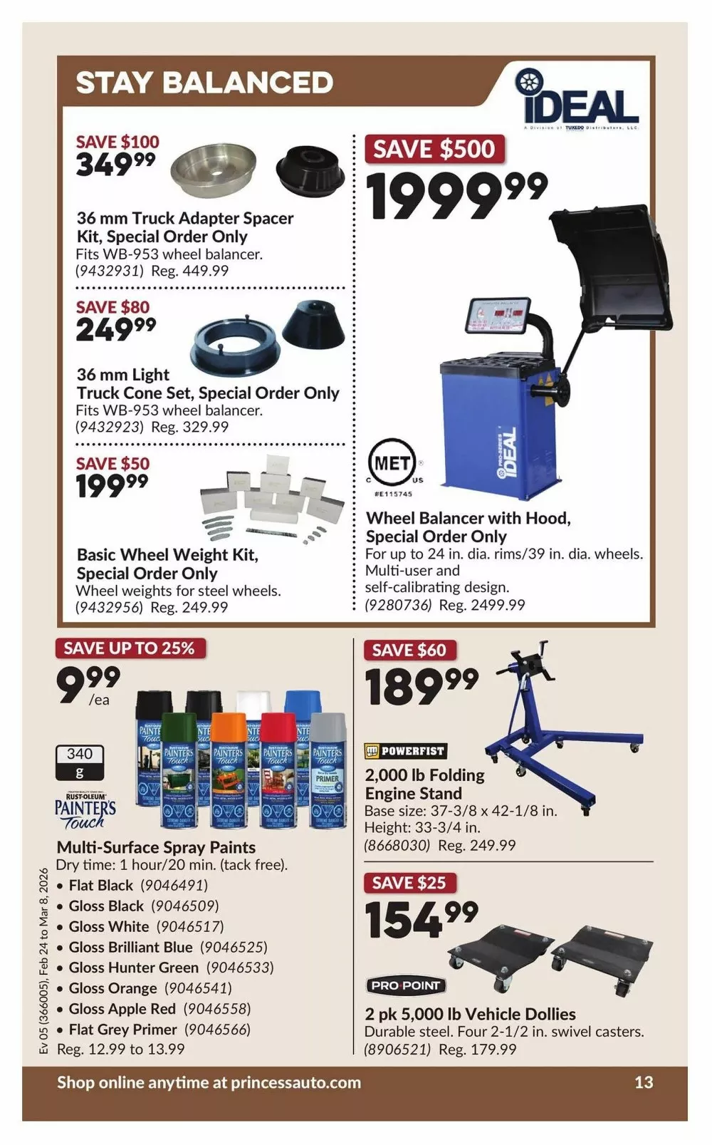 princess auto flyer february 24 march 8 16 38966766