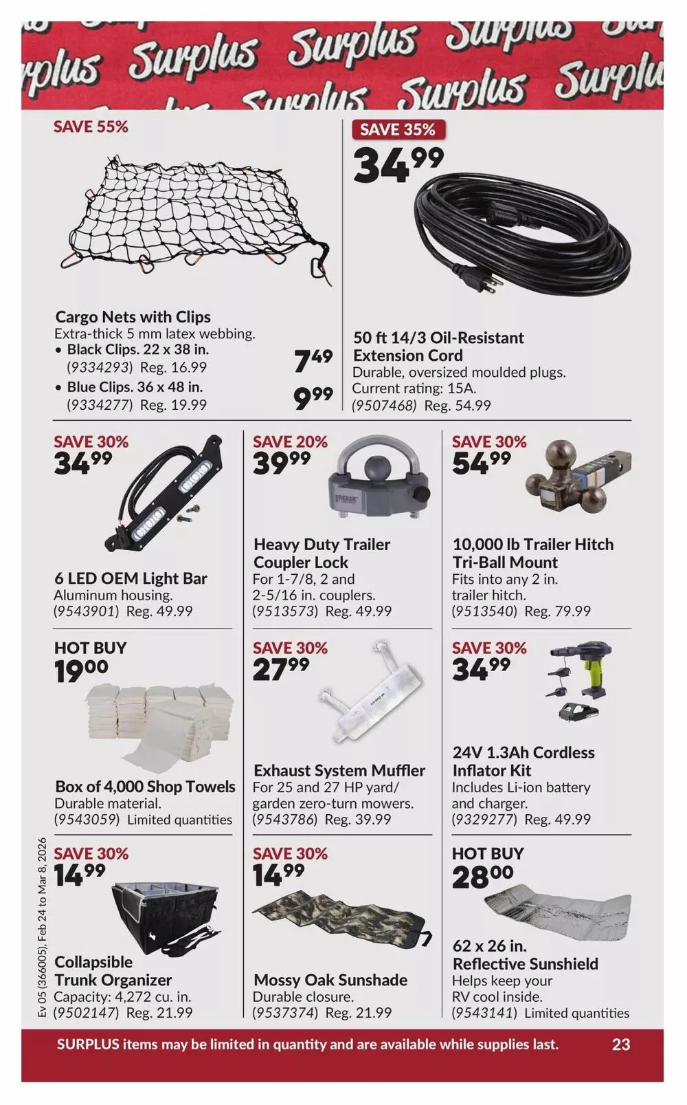 princess auto flyer february 24 march 8 26 80916696