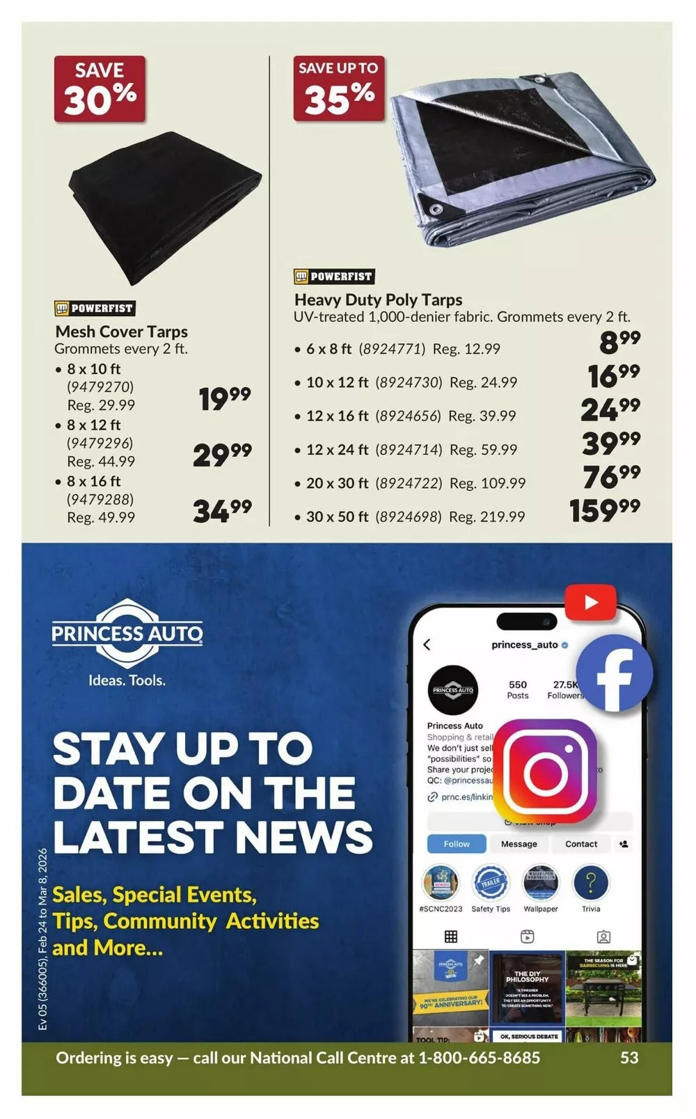 princess auto flyer february 24 march 8 56 66414962