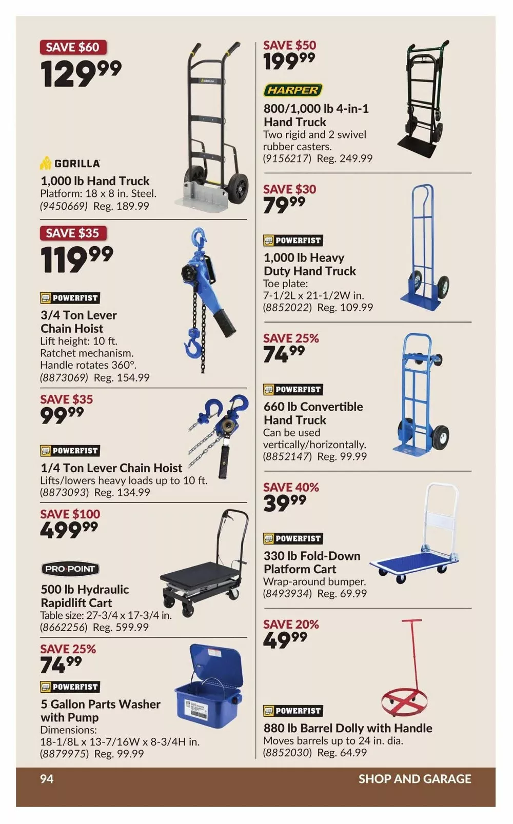 princess auto flyer february 24 march 8 97 20512918