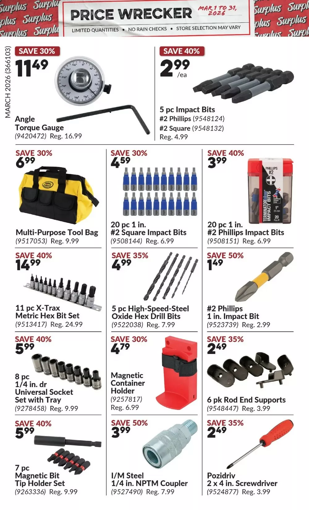 princess auto flyer monthly march 2026 16