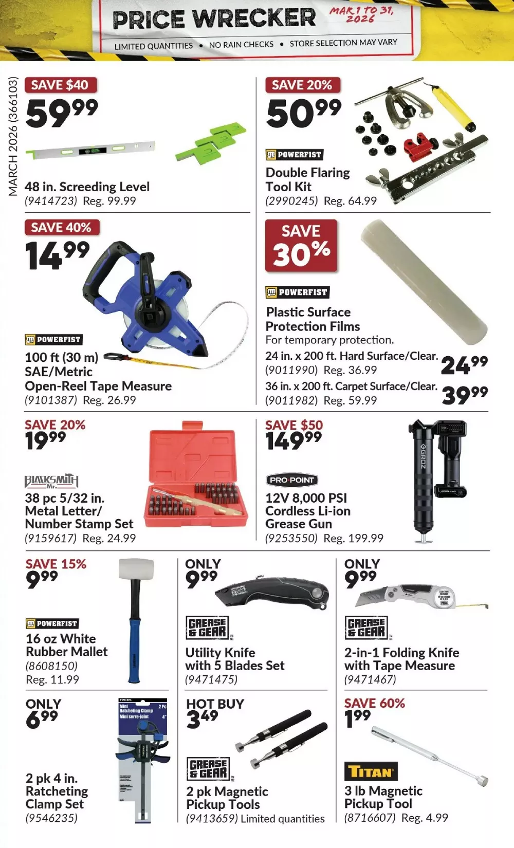 princess auto flyer monthly march 2026 22