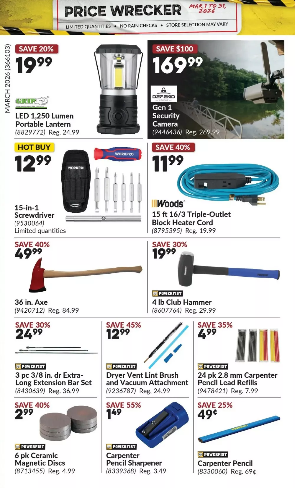 princess auto flyer monthly march 2026 24