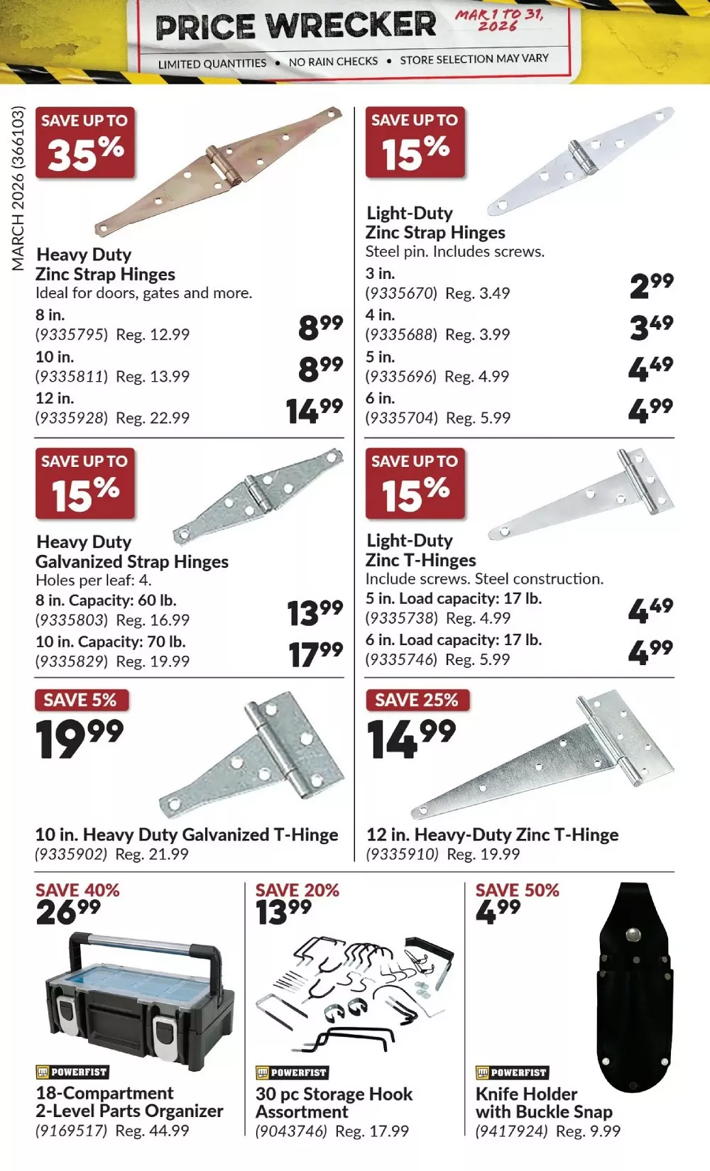 princess auto flyer monthly march 2026 27