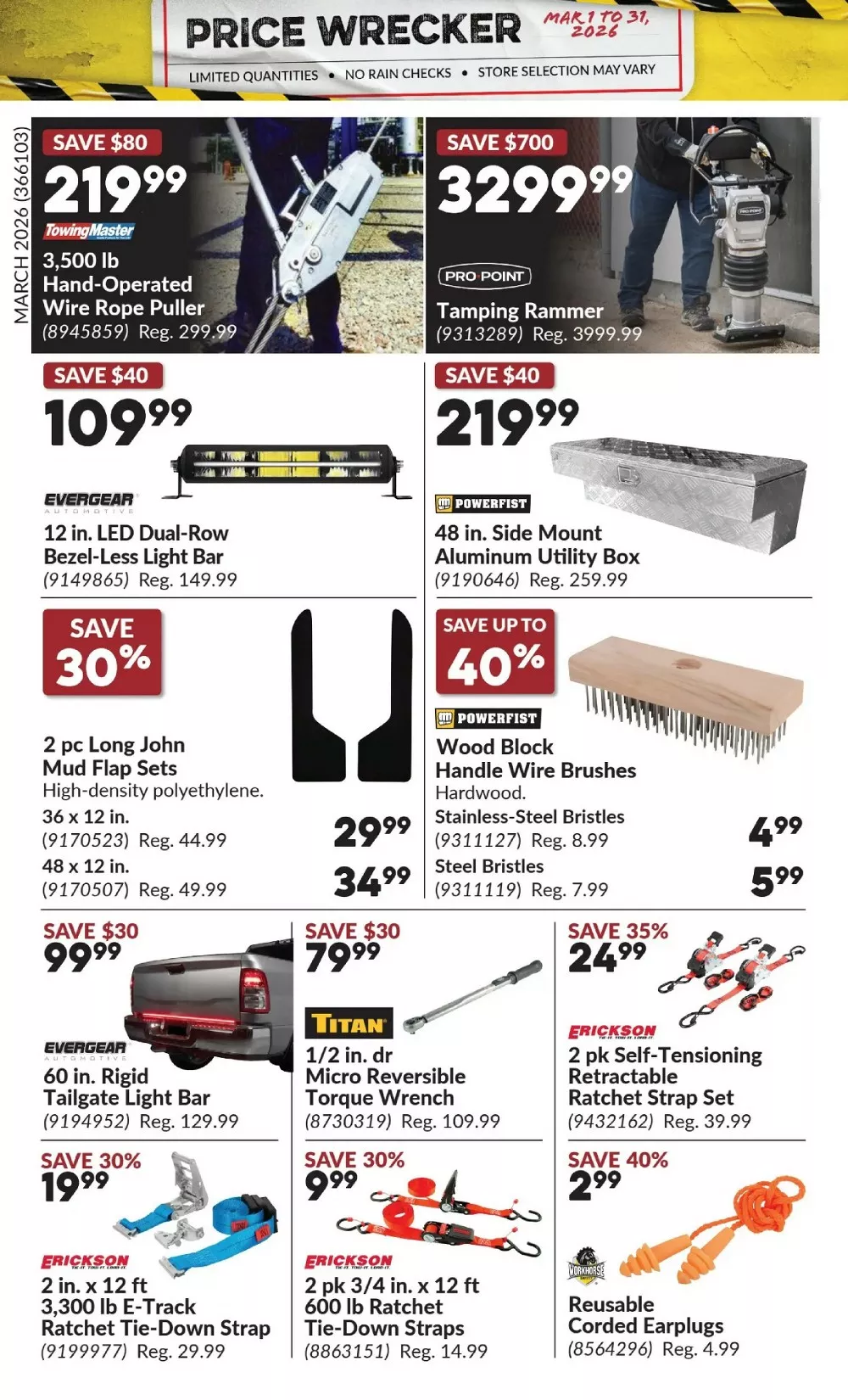 princess auto flyer monthly march 2026 28