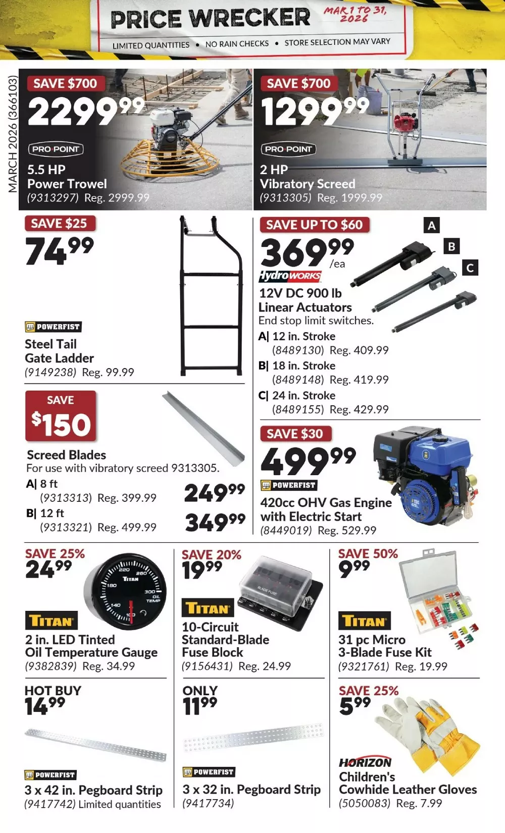 princess auto flyer monthly march 2026 29