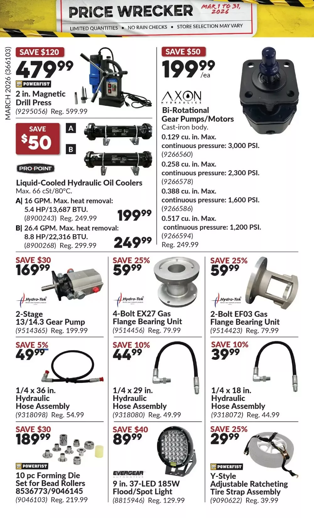 princess auto flyer monthly march 2026 30