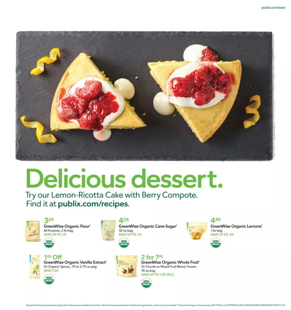 publix weekly ad february 18 24 11