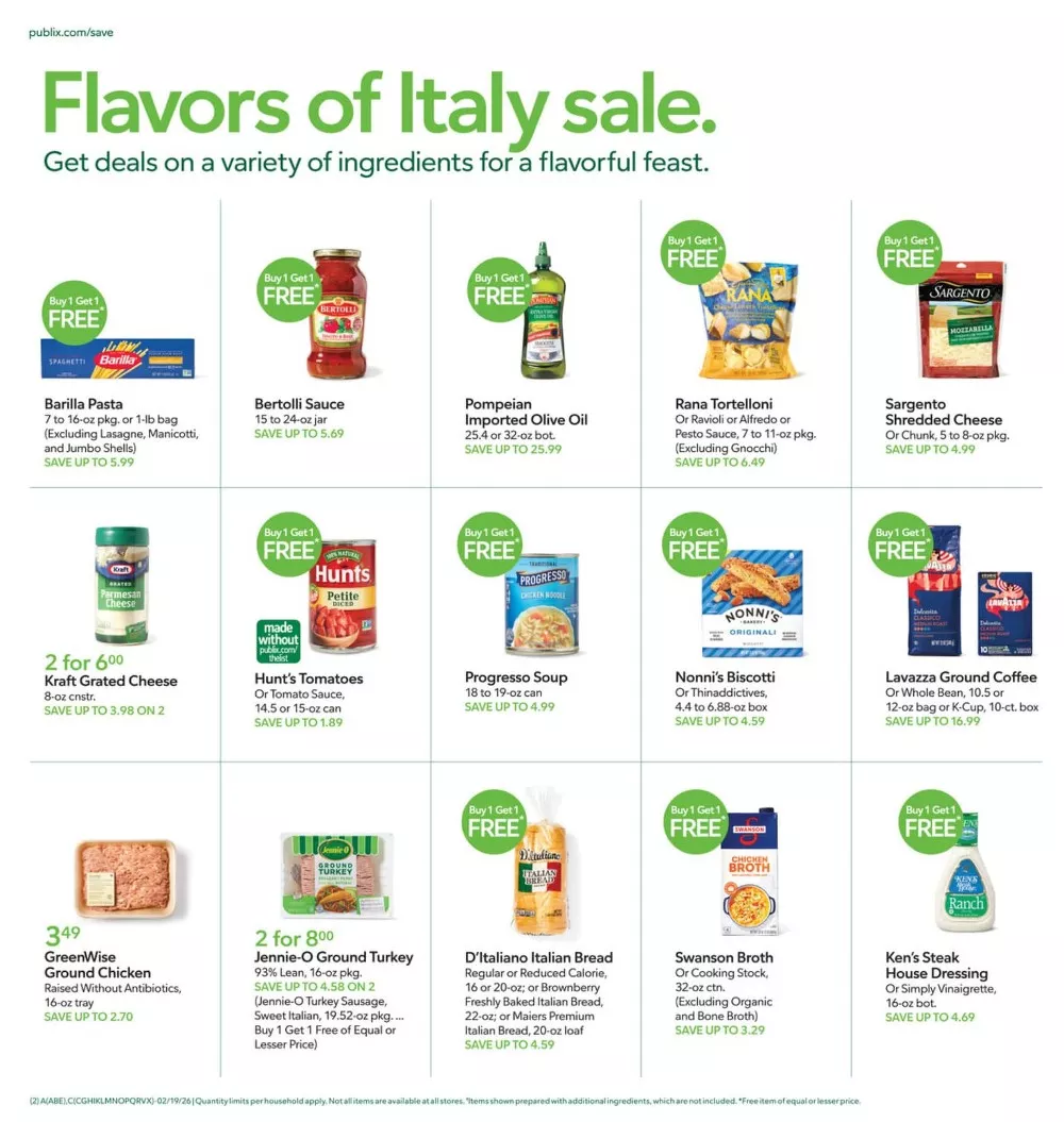 publix weekly ad february 18 24 2