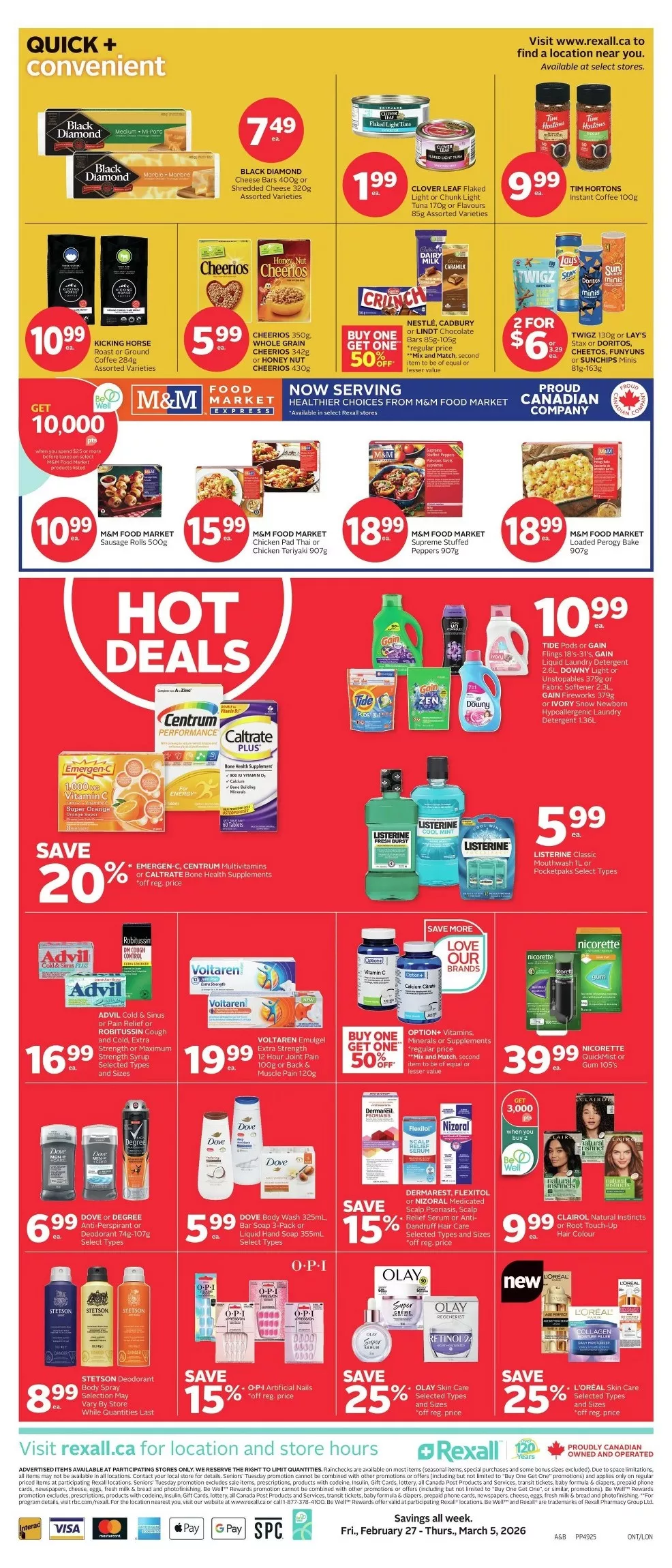 Rexall Flyer Canada 27 February - 5 March, 2026 2 rexall flyer february 27 march 5 2