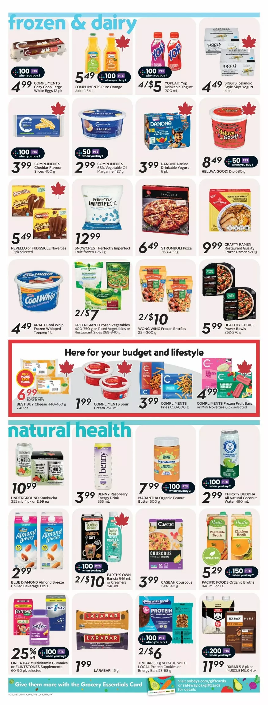 safeway sobeys flyer west february 19 25 10 02571905