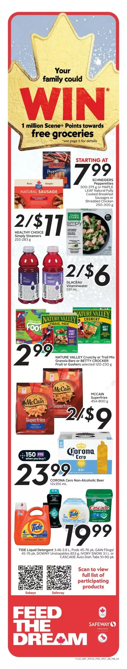 safeway sobeys flyer west february 26 march 4 3 43500043