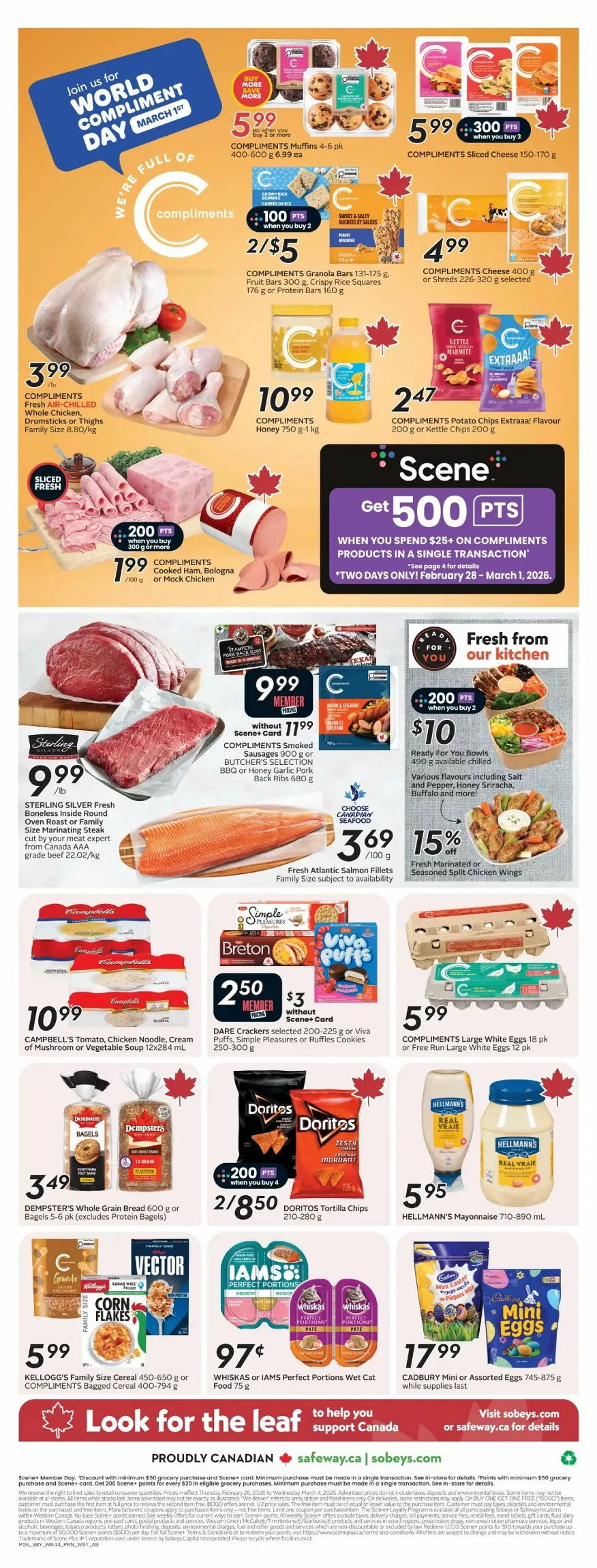 safeway sobeys flyer west february 26 march 4 4 18611796