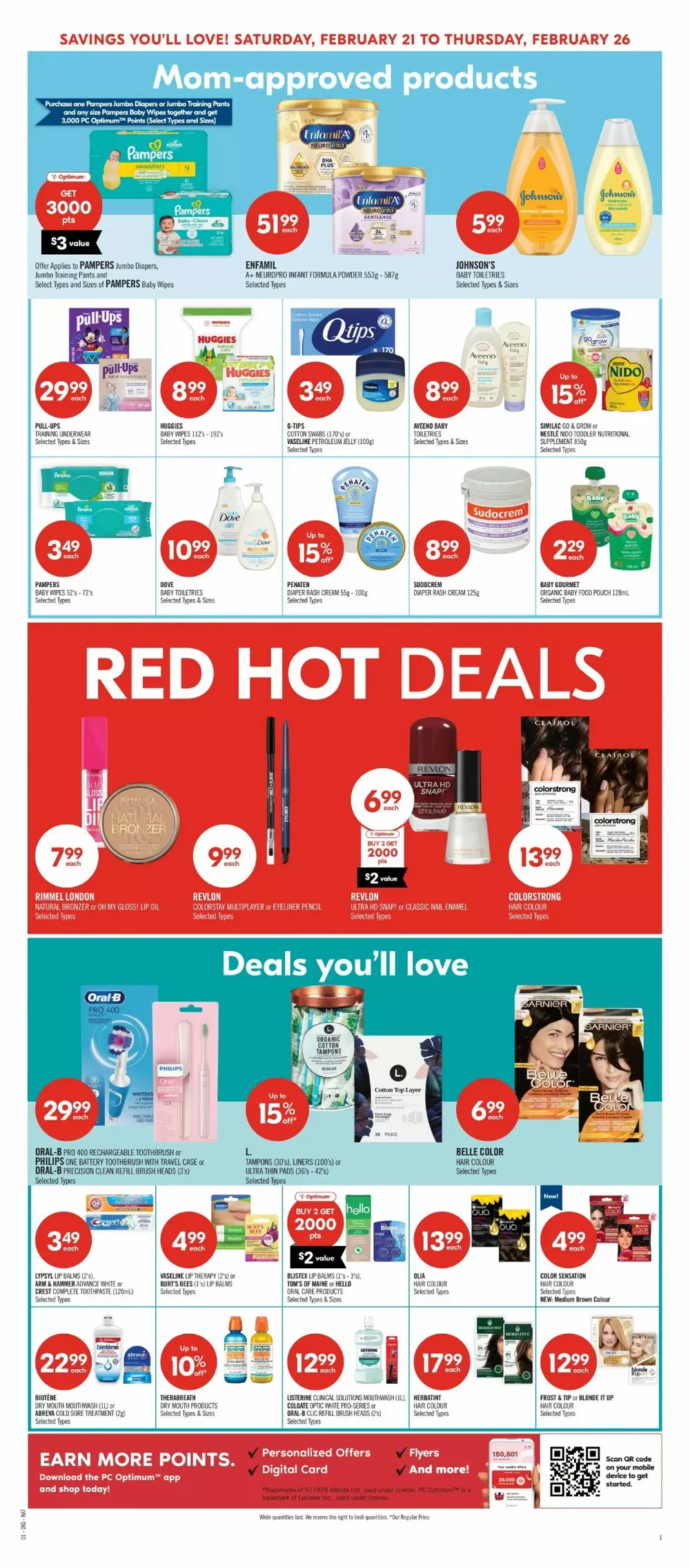 shoppers drug mart flyer february 21 26 11
