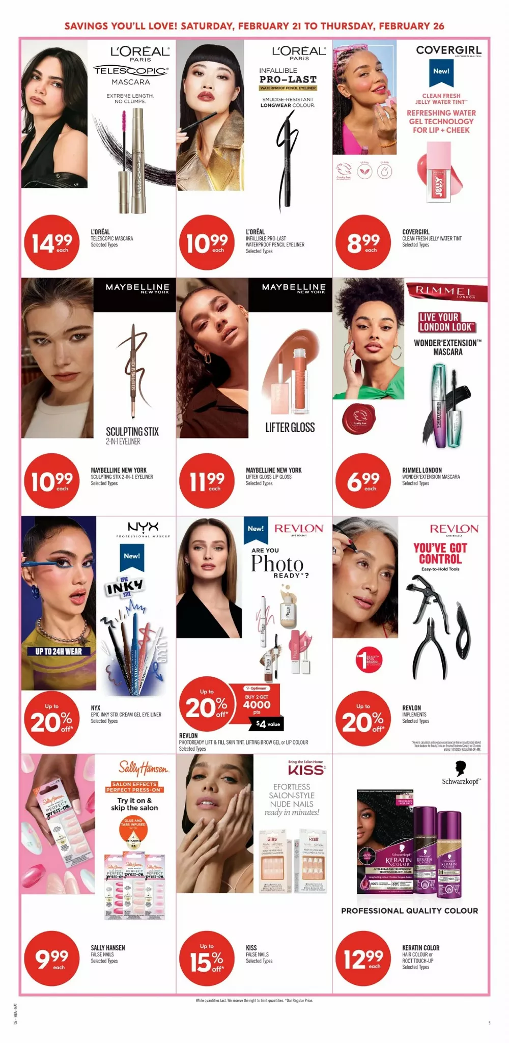 shoppers drug mart flyer february 21 26 15