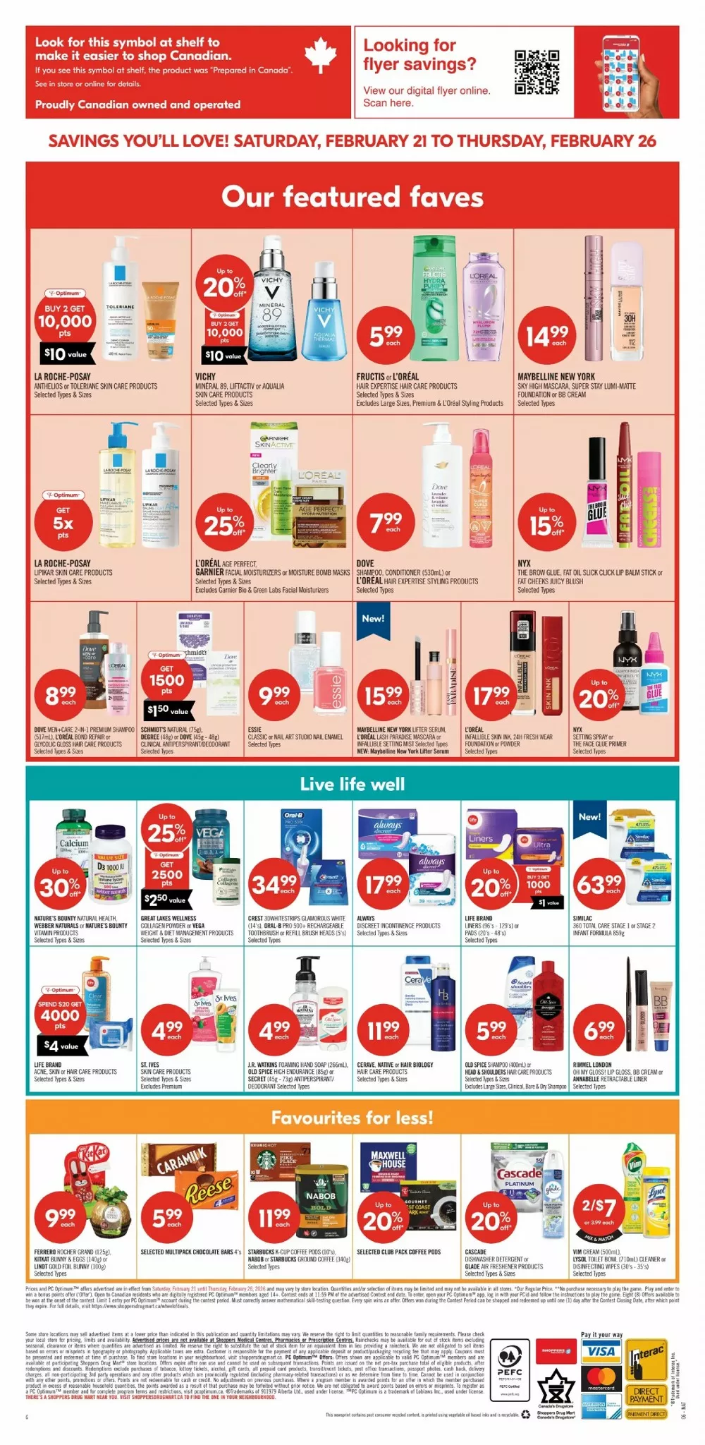 shoppers drug mart flyer february 21 26 18