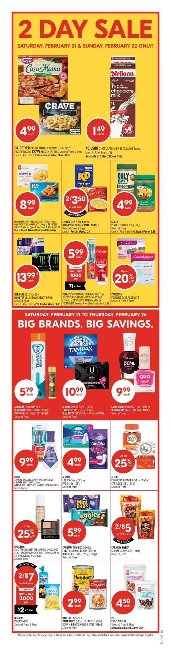 shoppers drug mart flyer february 21 26 6
