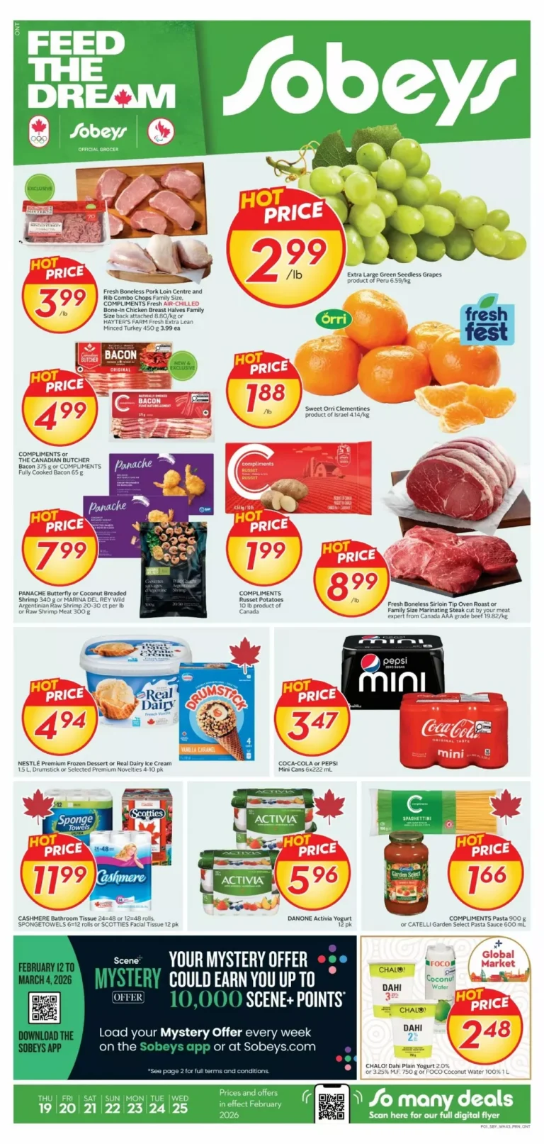 sobeys flyer on week-8